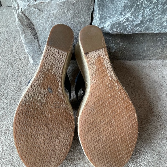 Navy platform sandals - Picture 6 of 8